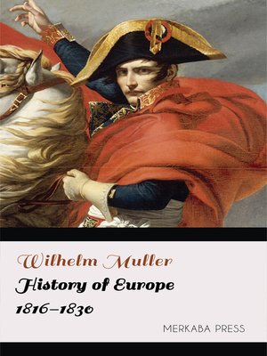 cover image of History of Europe 1816-1830